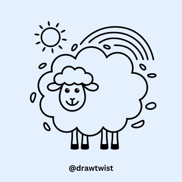 Fluffy Cloud Sheep