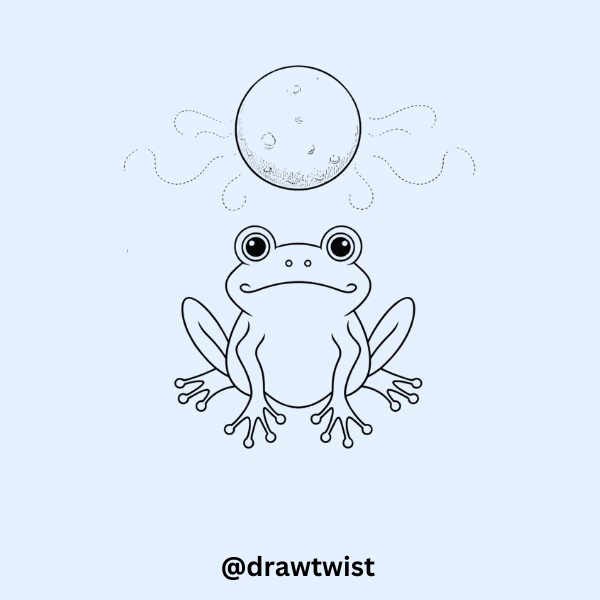 Frog in the Moonlight