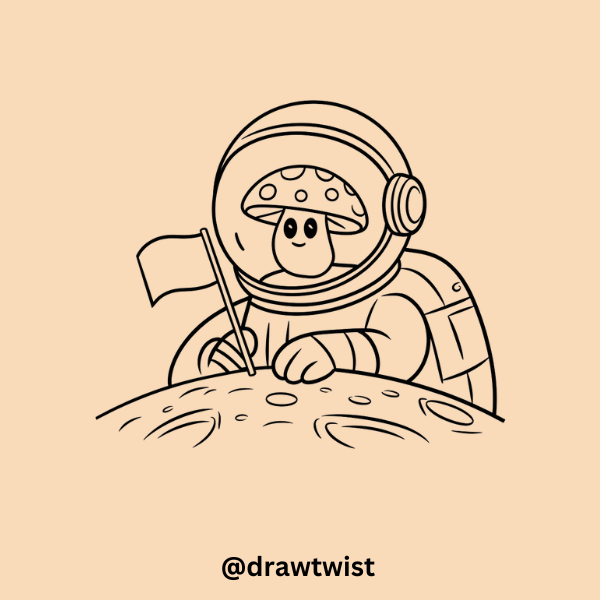 Astronaut Mushroom