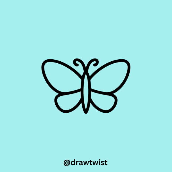 Minimalist Butterfly 