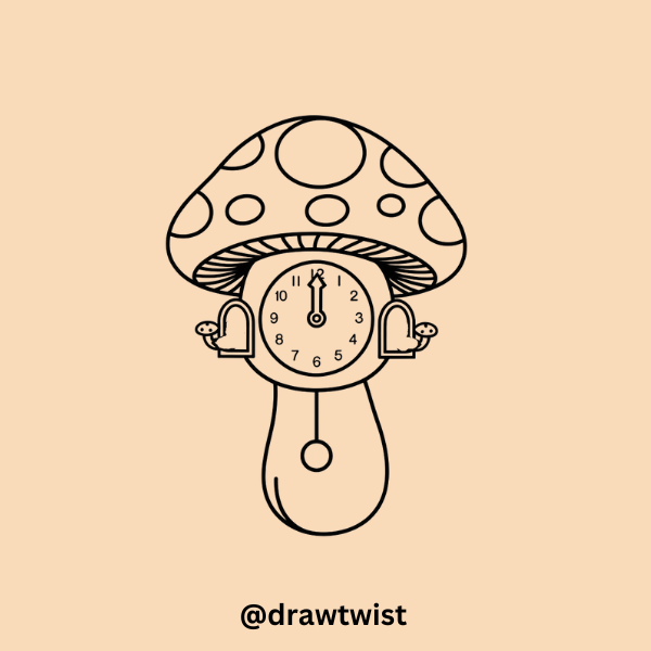 Mushroom Clock