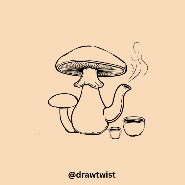 Mushroom Teapot