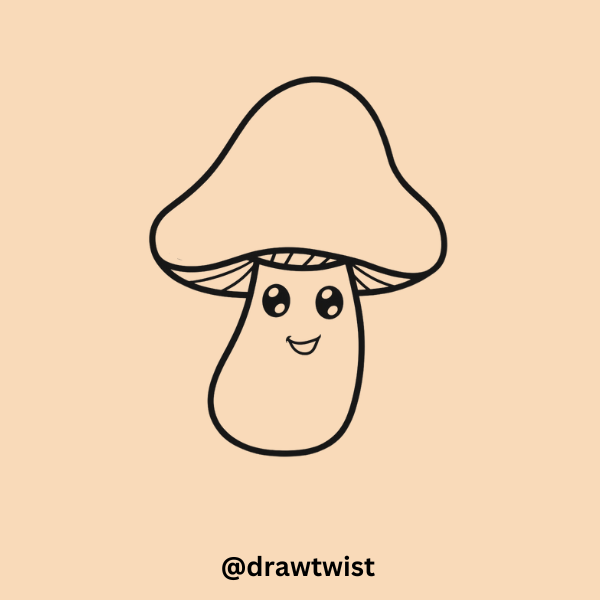 Mushroom drawing