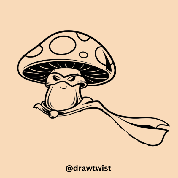 Superhero Mushroom