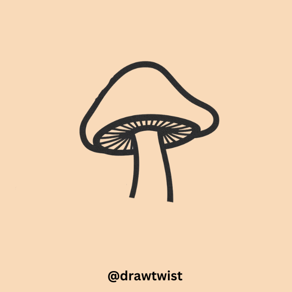 The 60 Easy Mushroom Drawing Ideas 