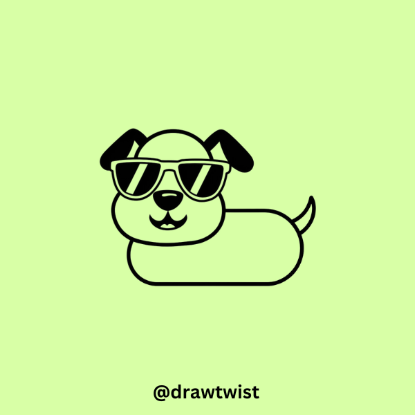 Dog with Sunglasses