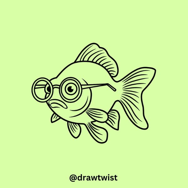 Goldfish with Glasses