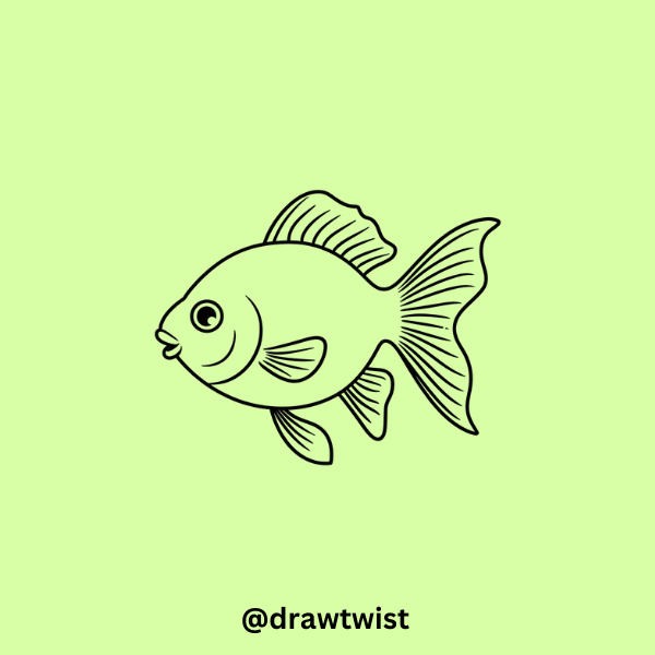 side-view Goldfish