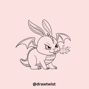 50 Easy Cute Bunny/Rabbit Doodle Drawing Ideas - drawtwist.com