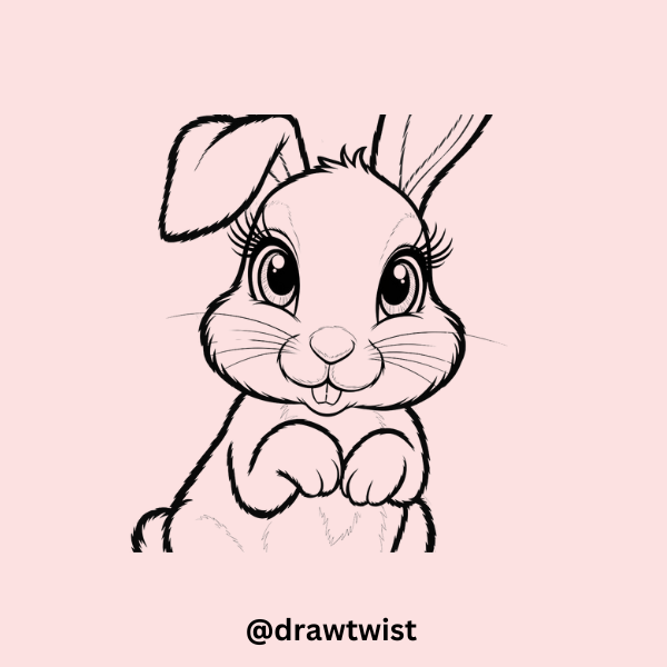 Anime-Style Bunny