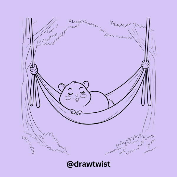 Hamster in a Hammock