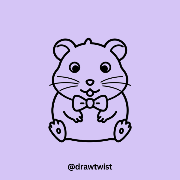 Hamster with a Bowtie