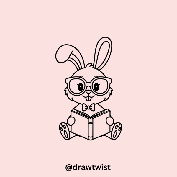 Bunny with Glasses