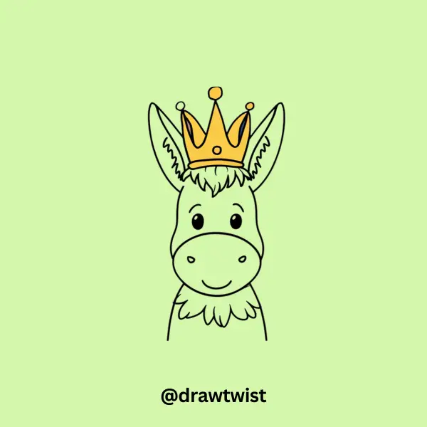 Donkey With a Crown