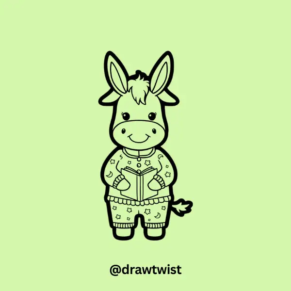 Donkey in Pajamas