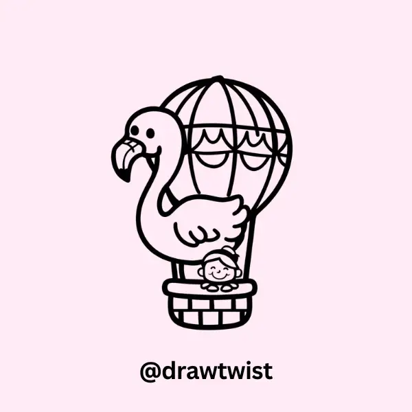 Balloon Ride Flamingo