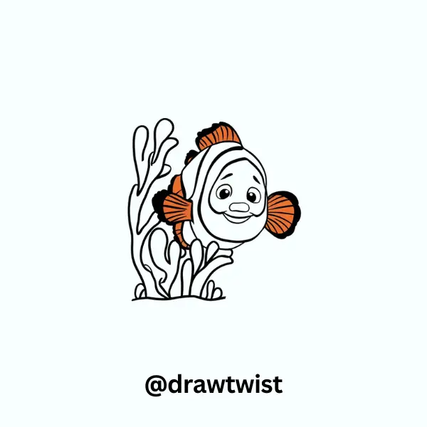 Clownfish Peekaboo