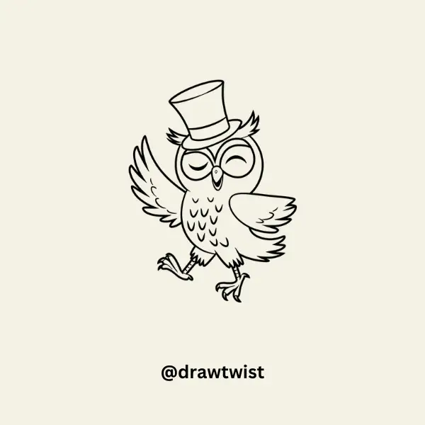 Dancing Owl doodle