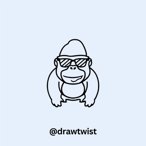 Gorilla In Sunglasses