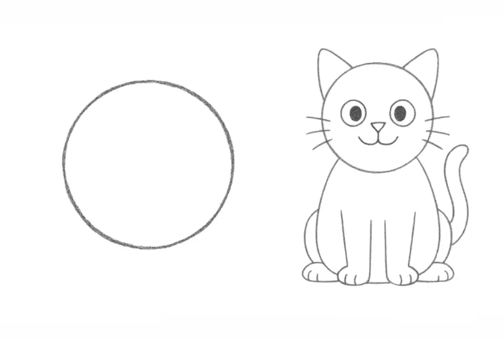 How to Draw a Cat