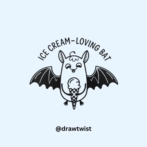 Ice Cream-Loving Bat
