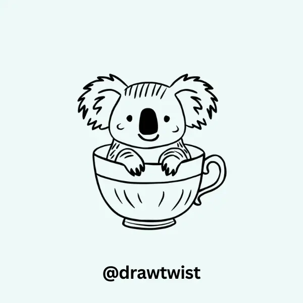 Koala in a Teacup