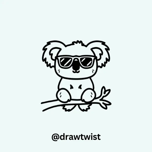 Koala with Sunglasses