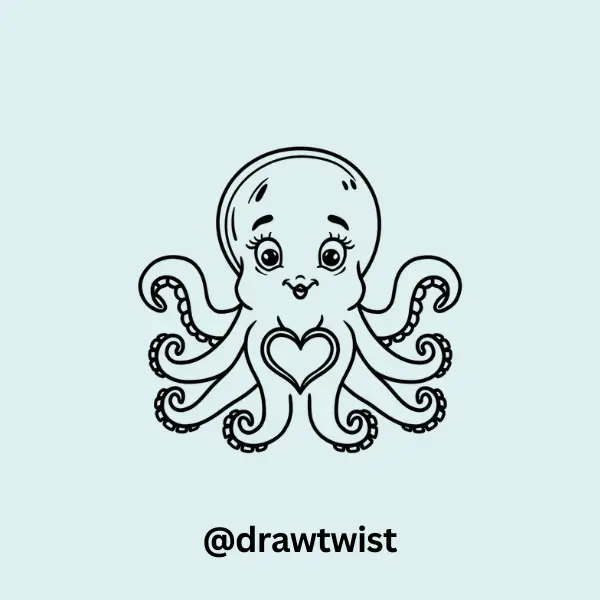 Octopus Blowing a Kiss