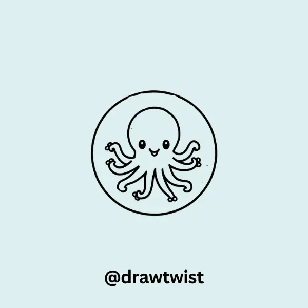 Octopus Inside a Bubble