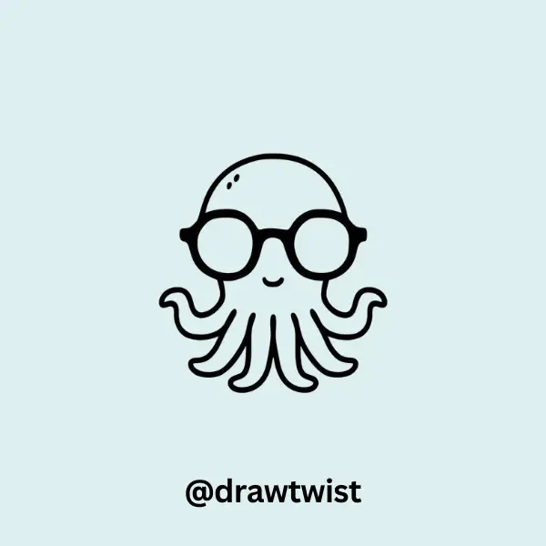 Octopus Wearing Big Glasses
