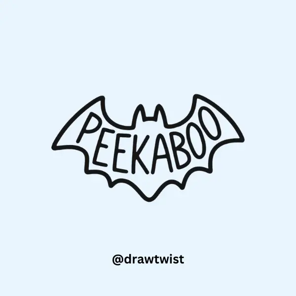 Peekaboo Bat