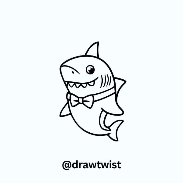 Shark with a Bowtie
