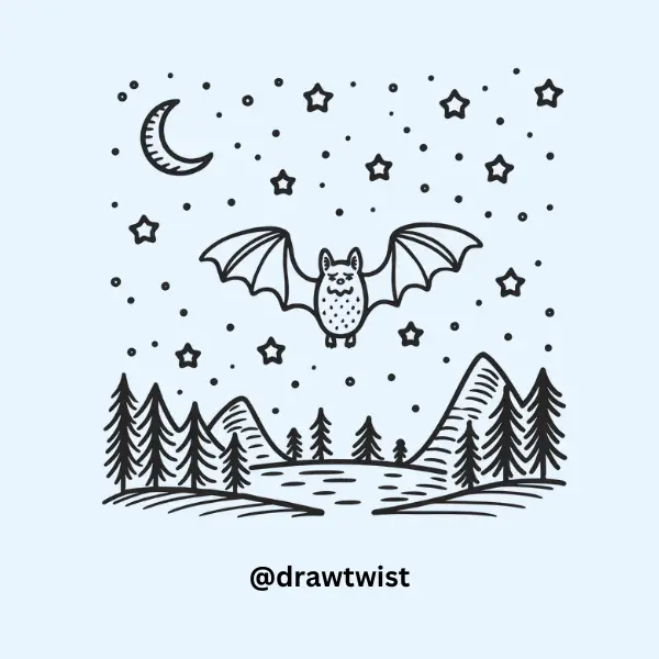 Starry Night Bat