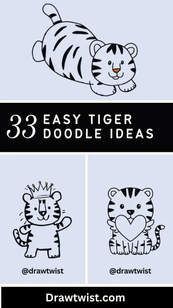 Tiger doodle