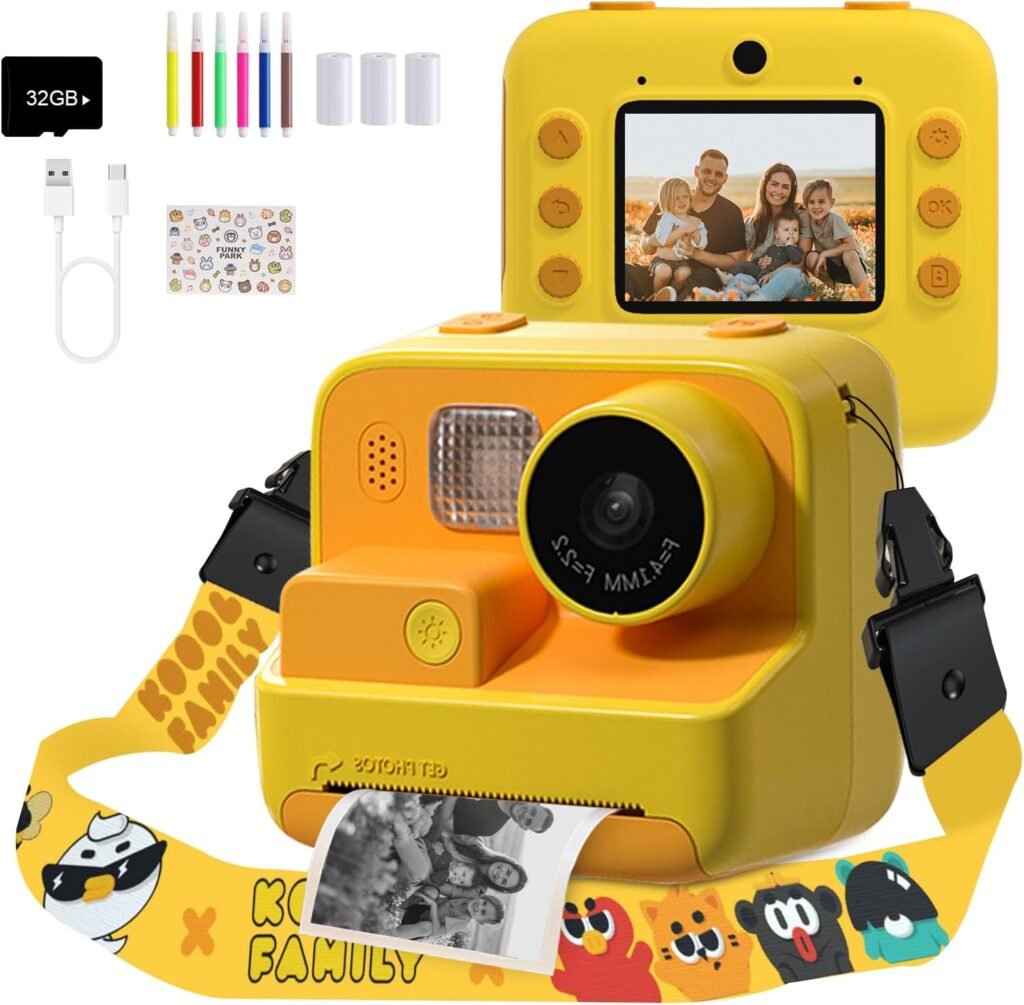 mafiti Instant Camera for Kids – Holiday Gift Edition