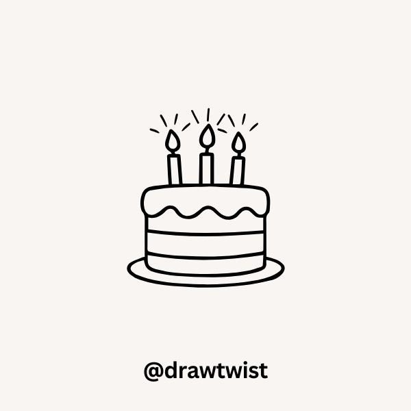 A Cake That’s Blowing a Candle Like a Birthday Wish