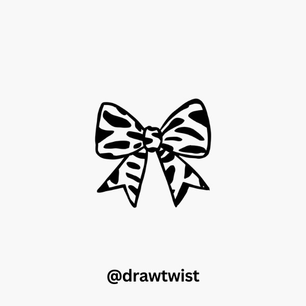 Animal Print Bow