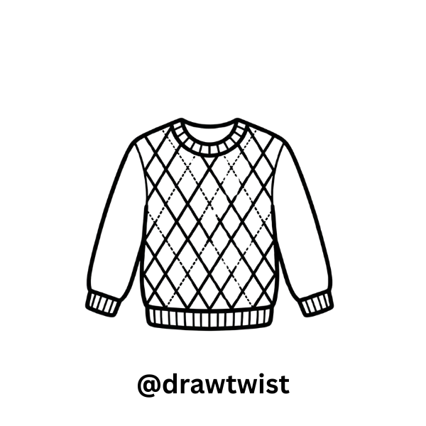 Argyle (Fancy Diamonds) Sweater