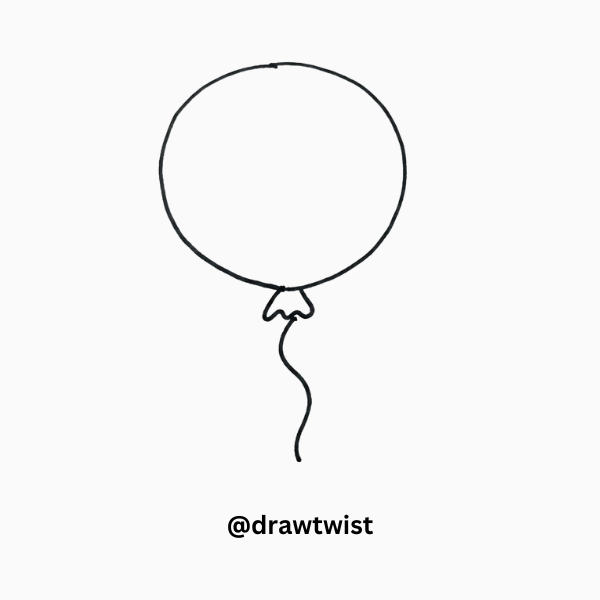 Balloon Doodle Drawing Ideas