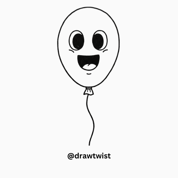 Balloon Doodle Drawing Ideas