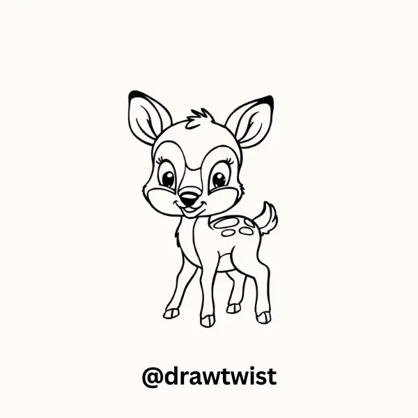 Bambi-Style Fawn