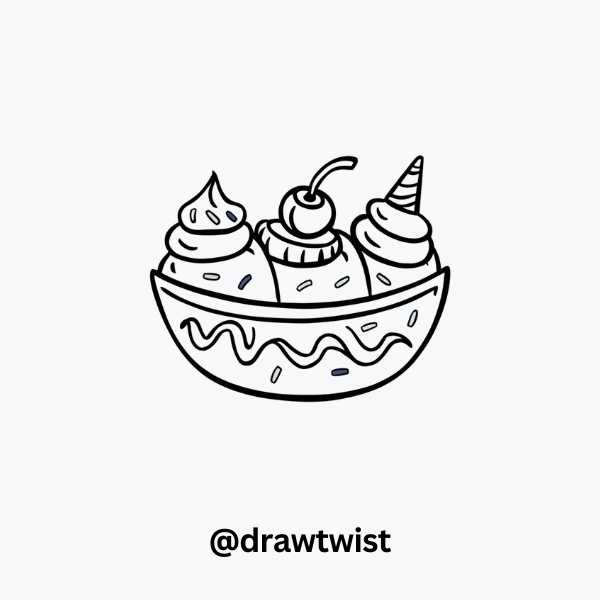 Banana Split Bowl