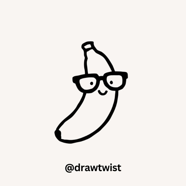 Banana with Sunglasses