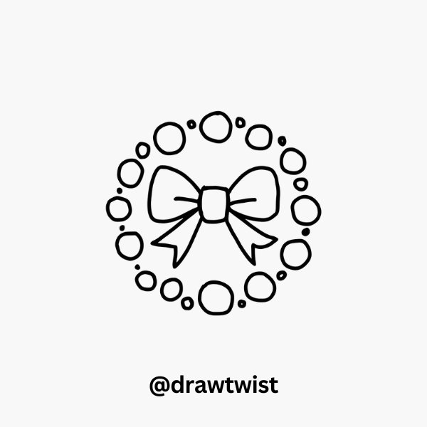 Bow with Bubbles
