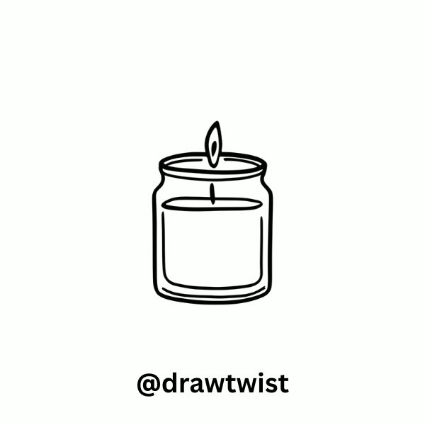 Candle in a Glass Jar (Jar Candle)