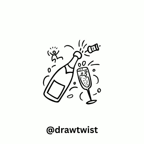 Champagne Bottle Pop