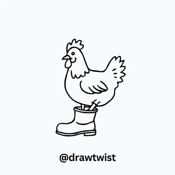 Chicken in a Boot