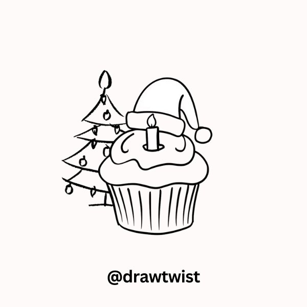 Christmas Cupcake