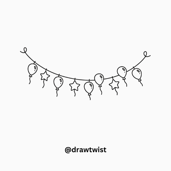 Christmas Lights Doodle Ideas Anyone Can Try