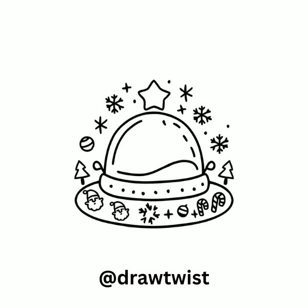 Christmas-Themed Hat